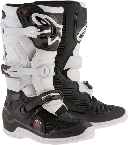 Tech 7s Boots Black/White Sz 03