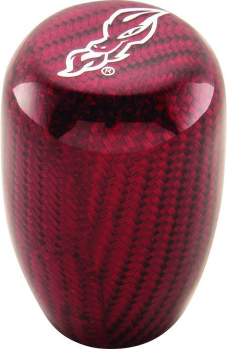 DragonFire Racing Shift Knob Short- Red Carbon Fiber