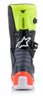 Tech 7s Boots Dark Grey/ Red Fluo/Yellow Fluo Sz 04