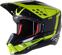 S M5 Beam Helmet Blk/Anthra/Ylw Fluo Glossy Xs