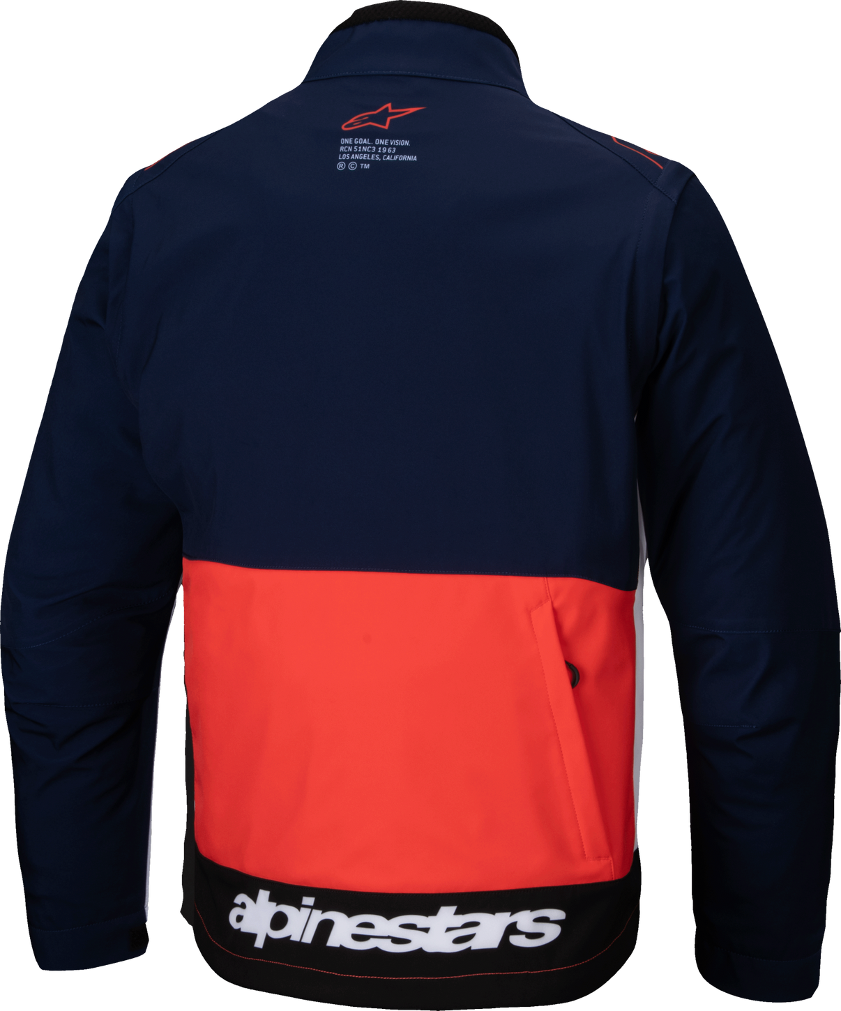 Lite Dura Softshell Jacket Navy/Hot Orange/White Xl
