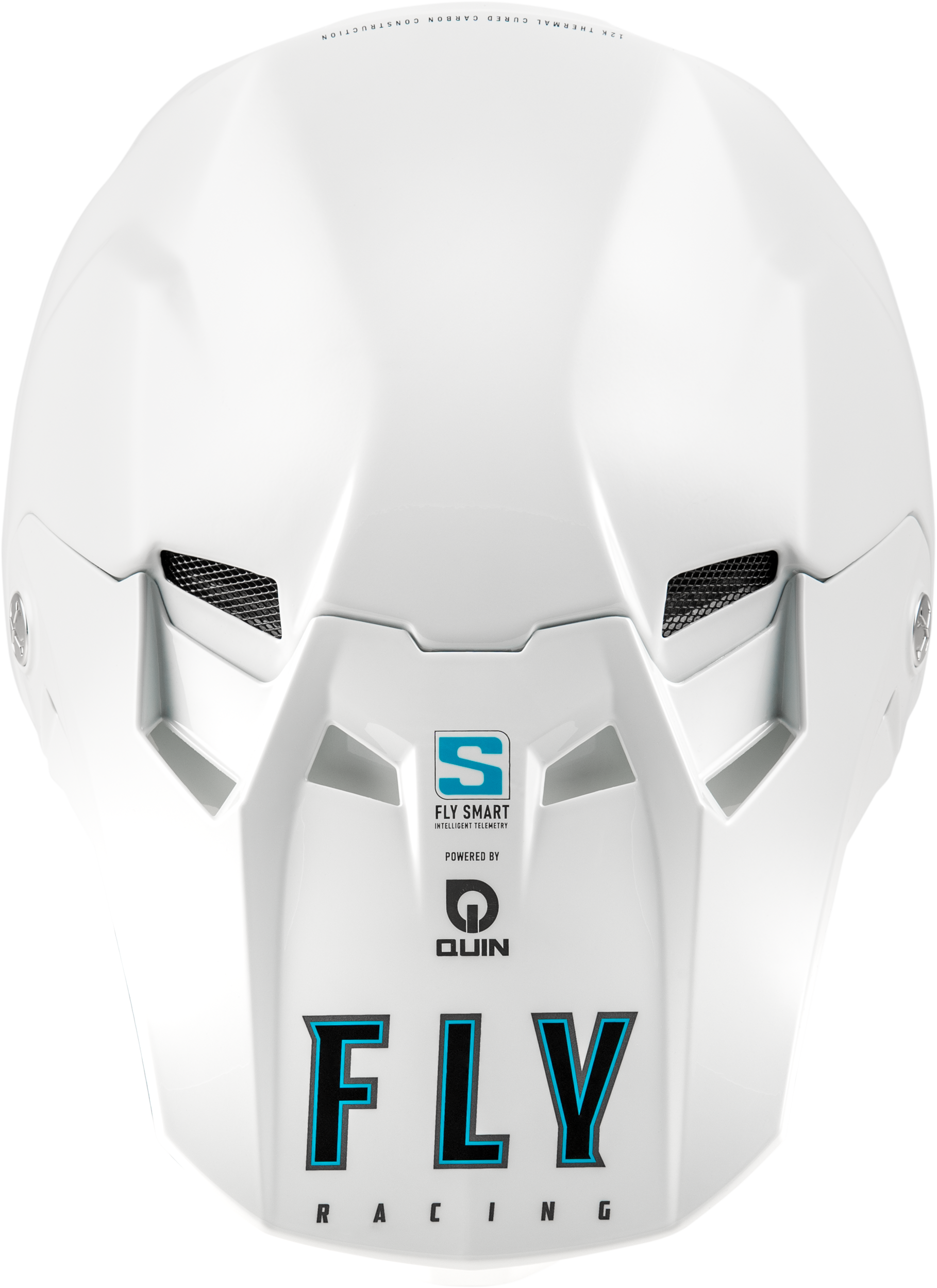 Formula S Carbon Solid Helmet White Sm