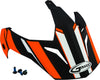 Visor W/Screws Vertical Gm 11 Black/Hi Vis Orange