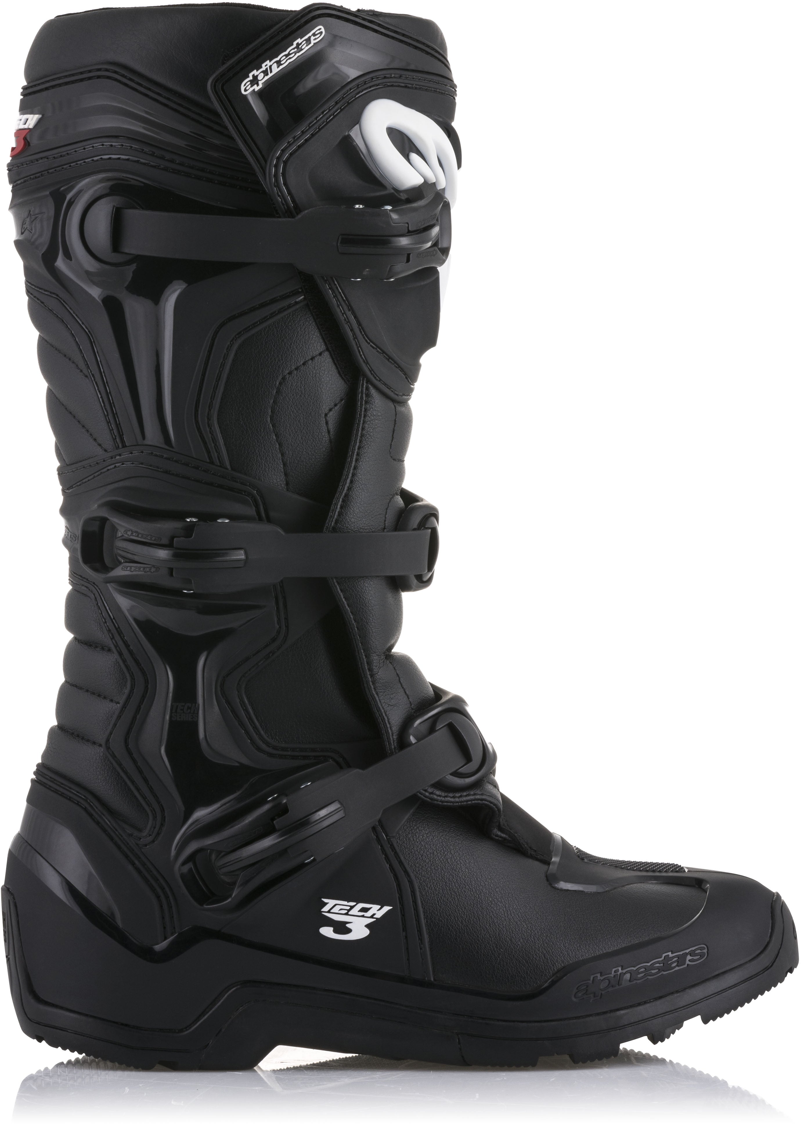 Tech 3 Enduro Boots Black Sz 08