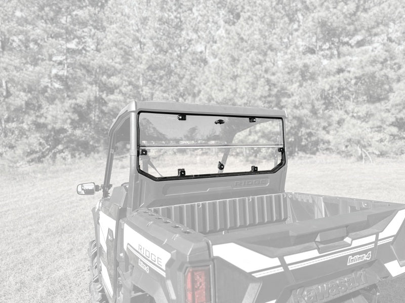 Seizmik 24+ Kawasaki Ridge Rach Rear Folding Windshield- UV