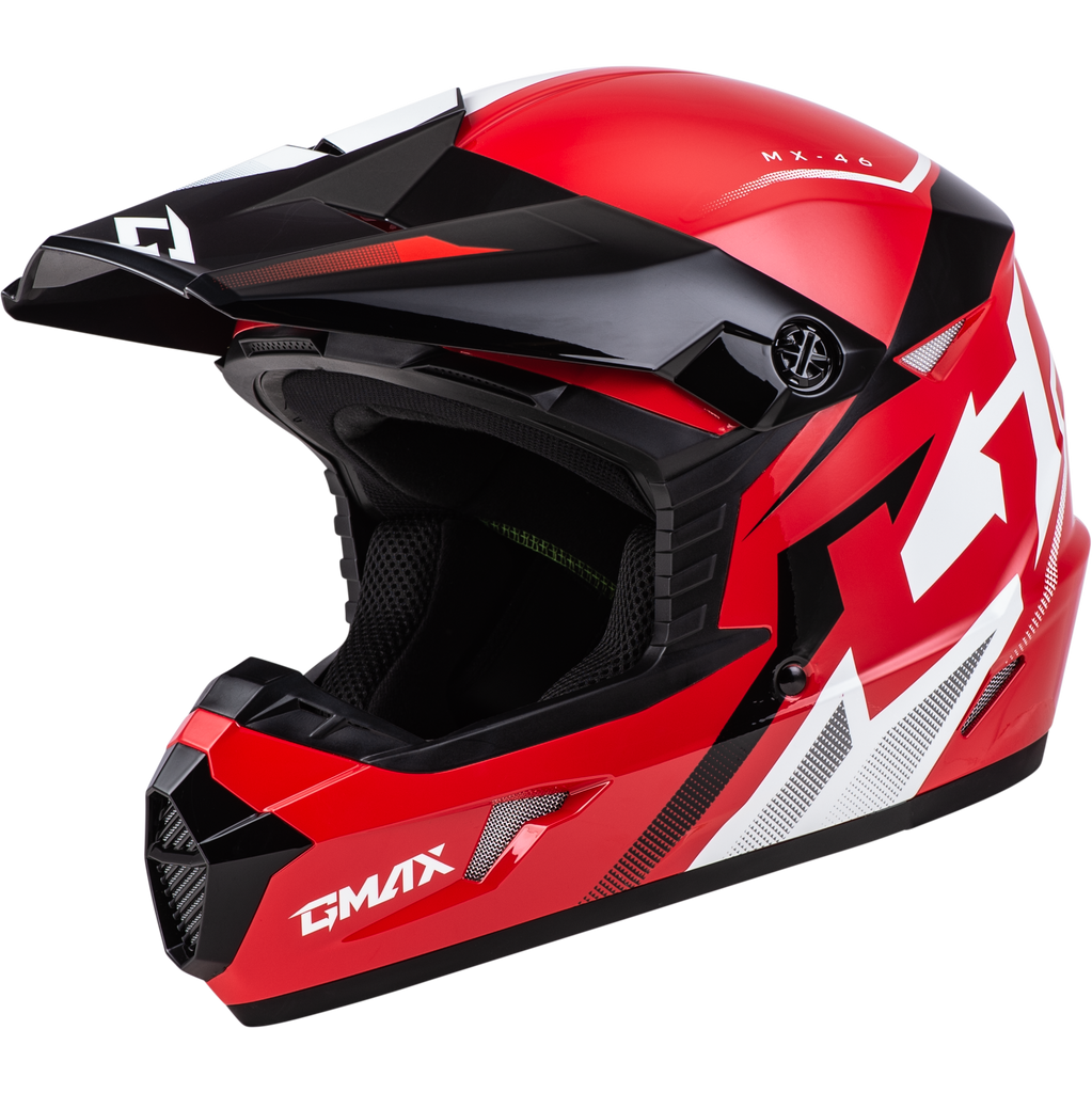 Mx 46 Compound Helmet Red/Black/White Xl