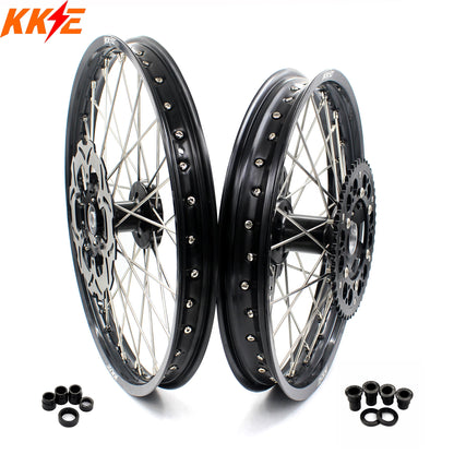 KKE 21 & 19 MX Spoked Wheels Fit SUZUKI RM125 1996-2007 RM250 1996-2008