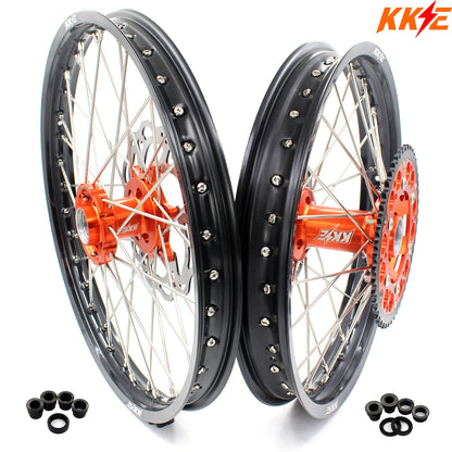 KKE 21/18 Enduro Wheels For KTM EXC EXC-F EXC-W XCW 125-530CC 2003-2025