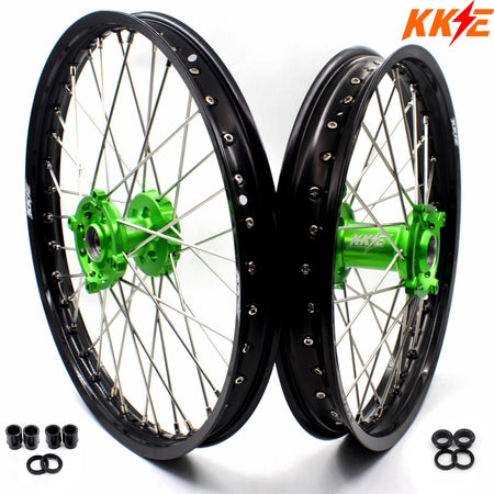 KKE 21/18 Enduro Wheels For KAWASAKI KX250F KX450F 2019-2021 KX450X KX450 2019-2025