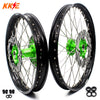 KKE 21" 19" Motorcycle Spoke Wheels Rims For KAWASAKI KX250F KX450F 2006-2014