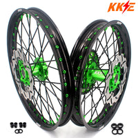 KKE KX125 KX250 1993-2002 For KAWASAKI 21" 18" Motorcycles Spoke Wheels Rims