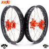 KKE 1.85*19 & 2.15*19 Flat Track Wheels for KTM EXC EXC-F EXC-W 125-530CC 2003-2025 Spoked Rims