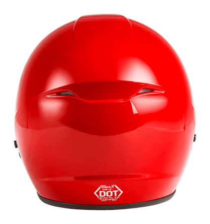 Of 2 Open Face Helmet Red Md