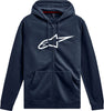 Ageless Zip Hoodie V3 Navy/White Sm