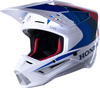 Honda S M5 Helmet White/Blue/Red Glossy Sm