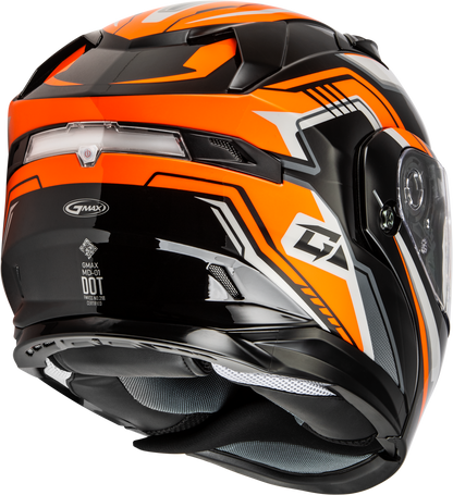 Md 01s Transistor Snow Helmet Orange/Black Sm