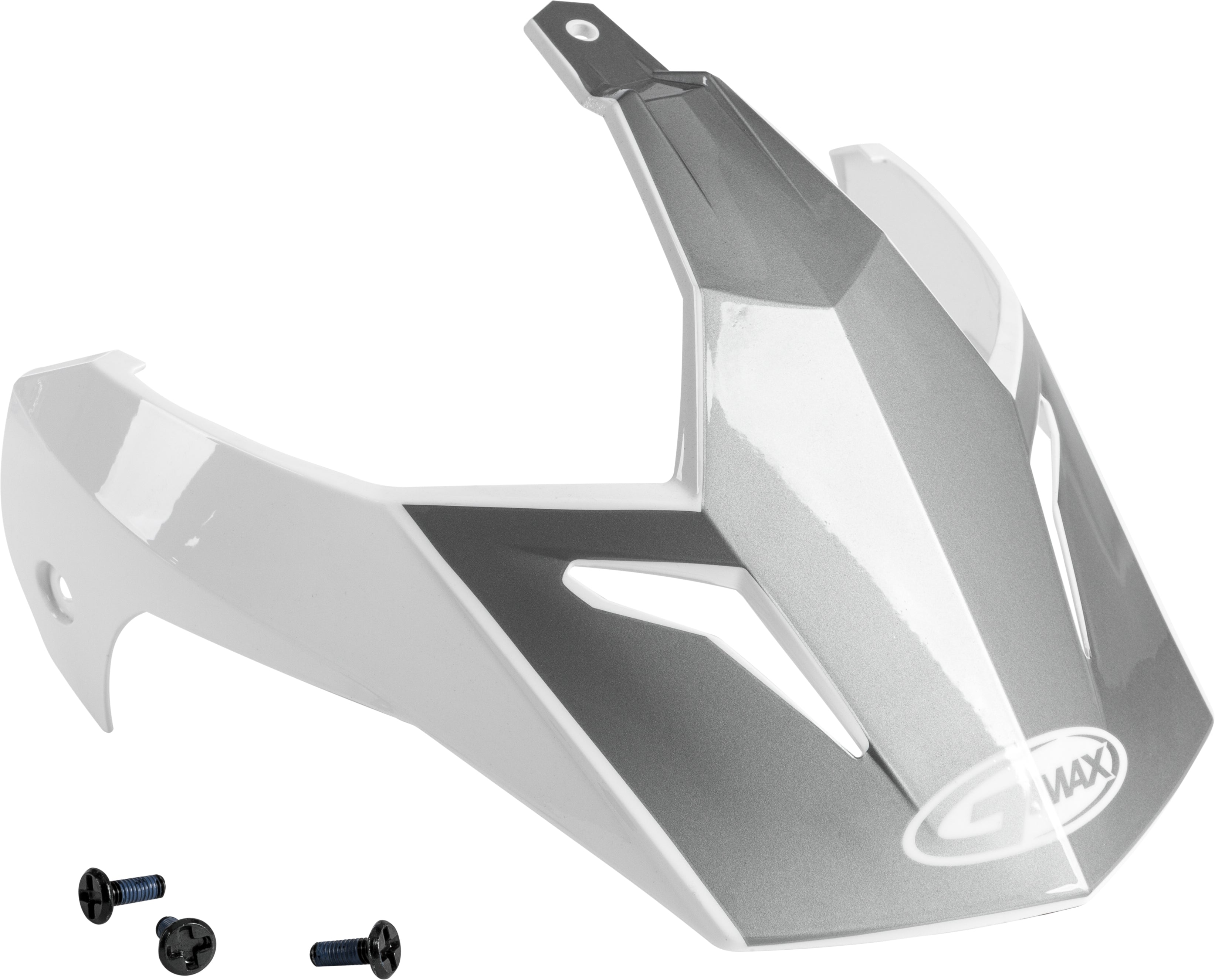 Visor W/Screws Scud White/Grey Gm 11