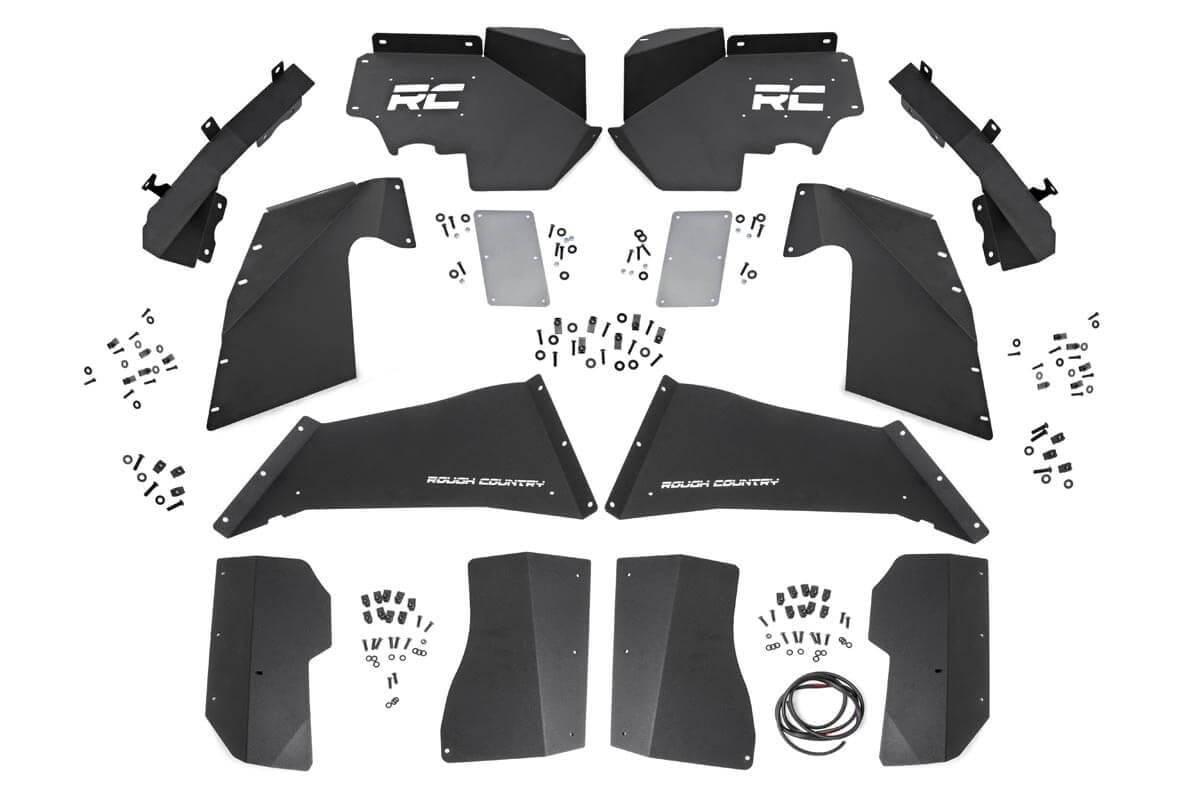 Inner Fenders | FR & RR | Vertex | Jeep Wrangler JK/Wrangler Unlimited  (07-18) | 10511V