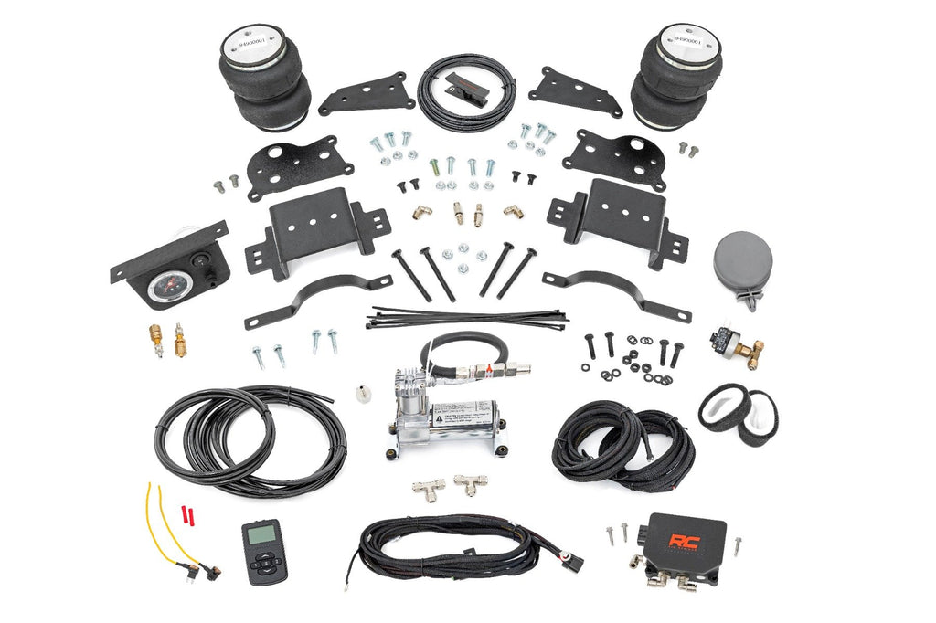 Air Spring Kit w/compressor | Wireless Controller | 4 Inch Lift Kit | Ram 2500 (14-22) | 10033WC