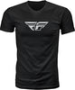 Fly F Wing Tee Black Md