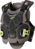 A 4 Max Chest Protector Blk/Anth/Fluo Ylw Md/Lg
