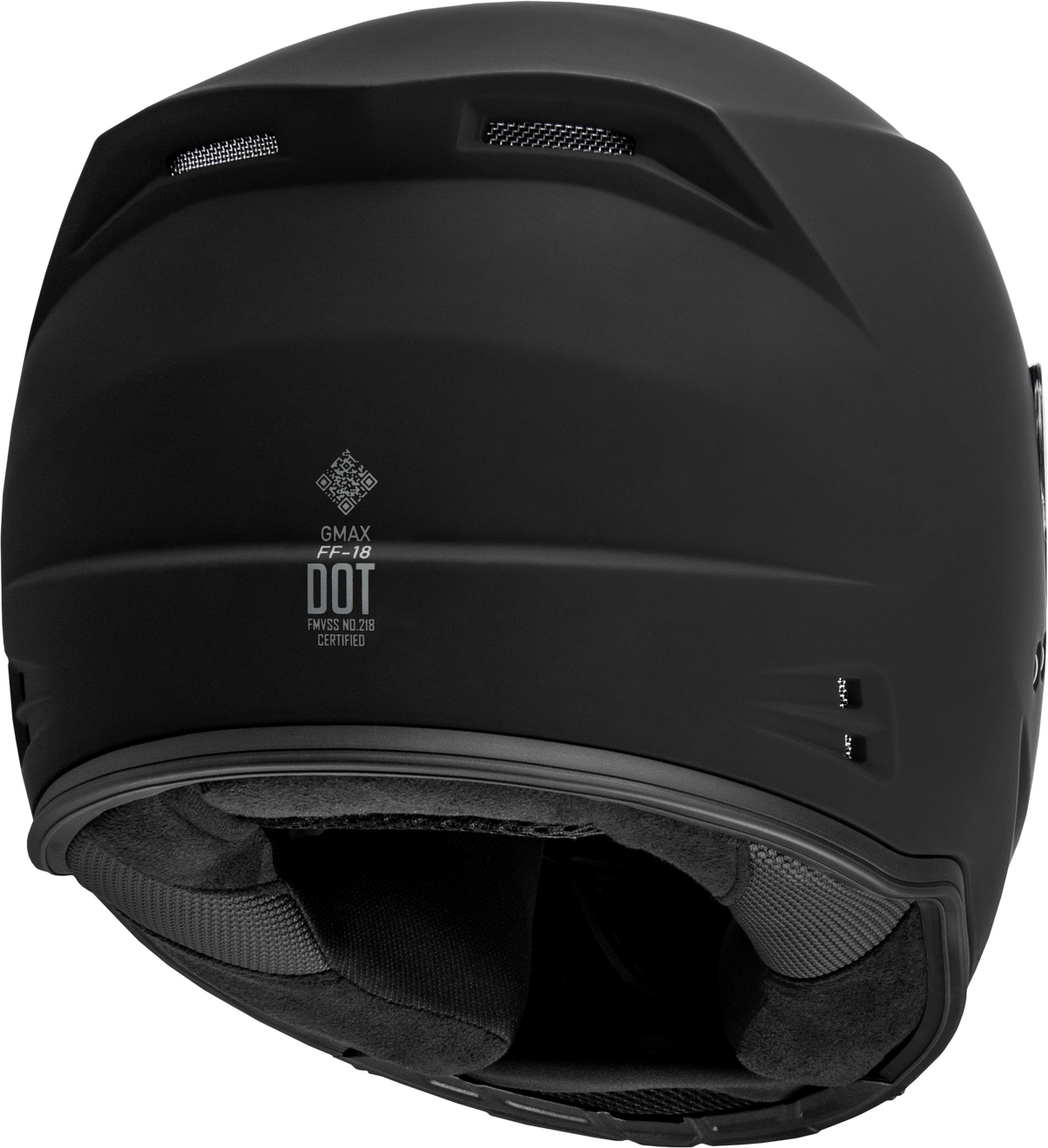 Ff 18 Solid Helmets Matte Black Md