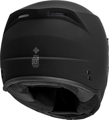 Ff 18 Solid Helmets Matte Black Md