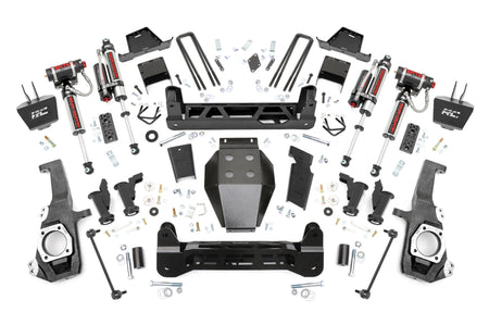 Rough Country | 7 Inch Lift Kit | Torsion Drop | Vertex | w/ Overloads | Chevy/GMC 2500HD/3500HD (20-26) | 111255