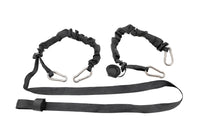 Elastic Straps | Carabiner Ends | 1" X 6' | Pair | 117701A