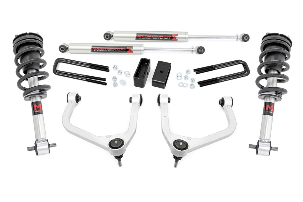 3.5 Inch Lift Kit | M1 Struts/M1 | GMC Sierra 1500 2WD/4WD (2019-2025 & Classic) | 22640