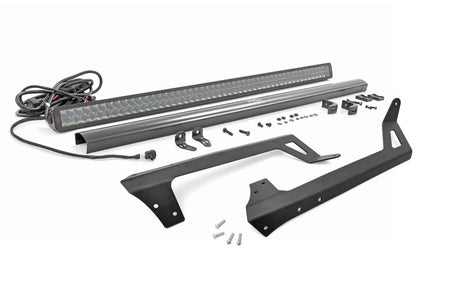 LED Light Kit | Windshield | 50" Spectrum Dual Row | Jeep Wrangler JK/Wrangler Unlimited (07-18) | 80504