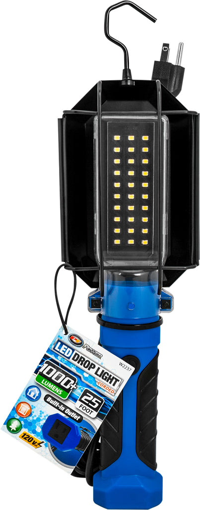 Performance Tool W2237 LED Drop Light - 120 Volt Bright White Light