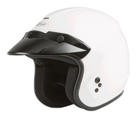 Youth Of 2y Open Face Helmet White Ym