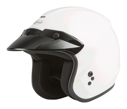 Youth Of 2y Open Face Helmet White Yl