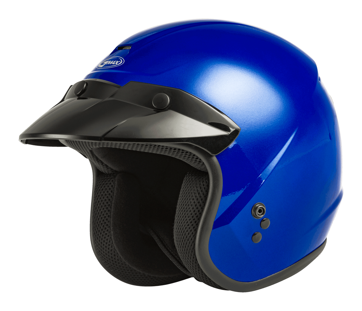 Of 2 Open Face Helmet Blue 2x