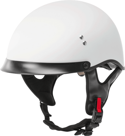Hh 65 Half Helmet Full Dressed Matte White Md