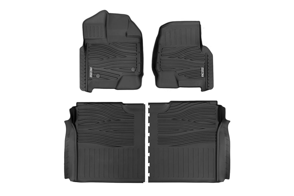 Flex-Fit Floor Mats | FR & RR | Ford F-150 (15-25)/F-150 Lightning (22-25)/Raptor (17-25)  | FF-51512