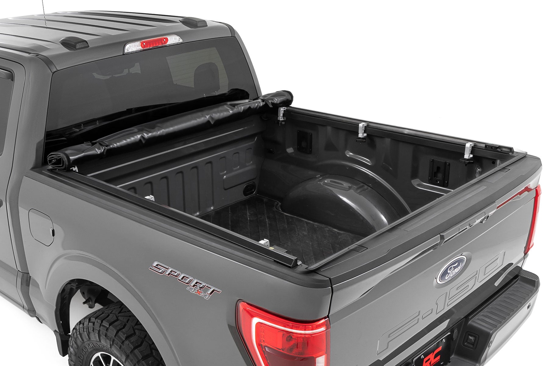 Soft Roll Up Bed Cover | 6'7" Bed | Ford F-150/F-150 Lightning/Raptor  (15-25) | 42225650