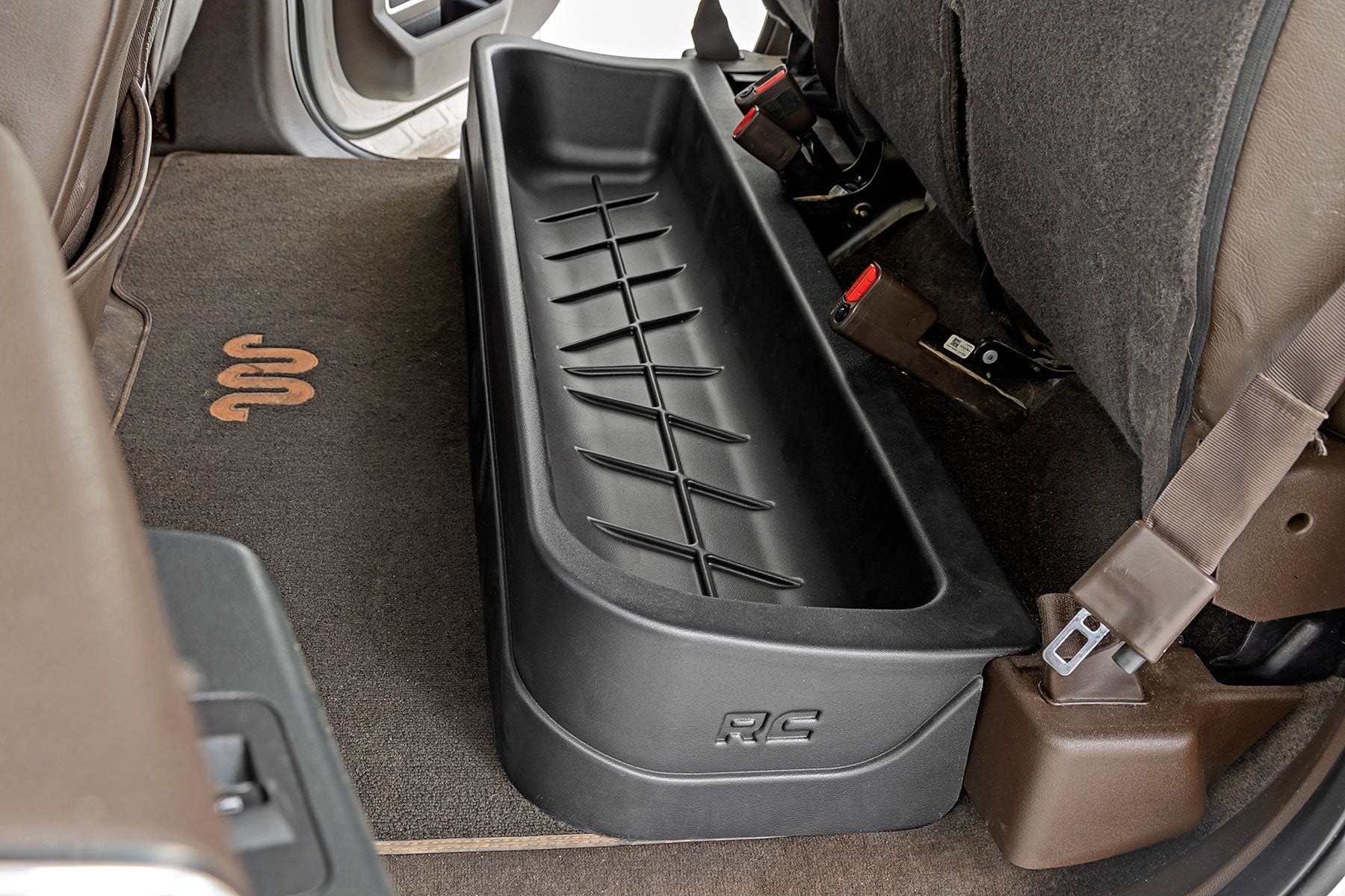 Under Seat Storage | Crew Cab | Ford F-150/F-250/F-350/Raptor  (2015-2025) | RC09281A