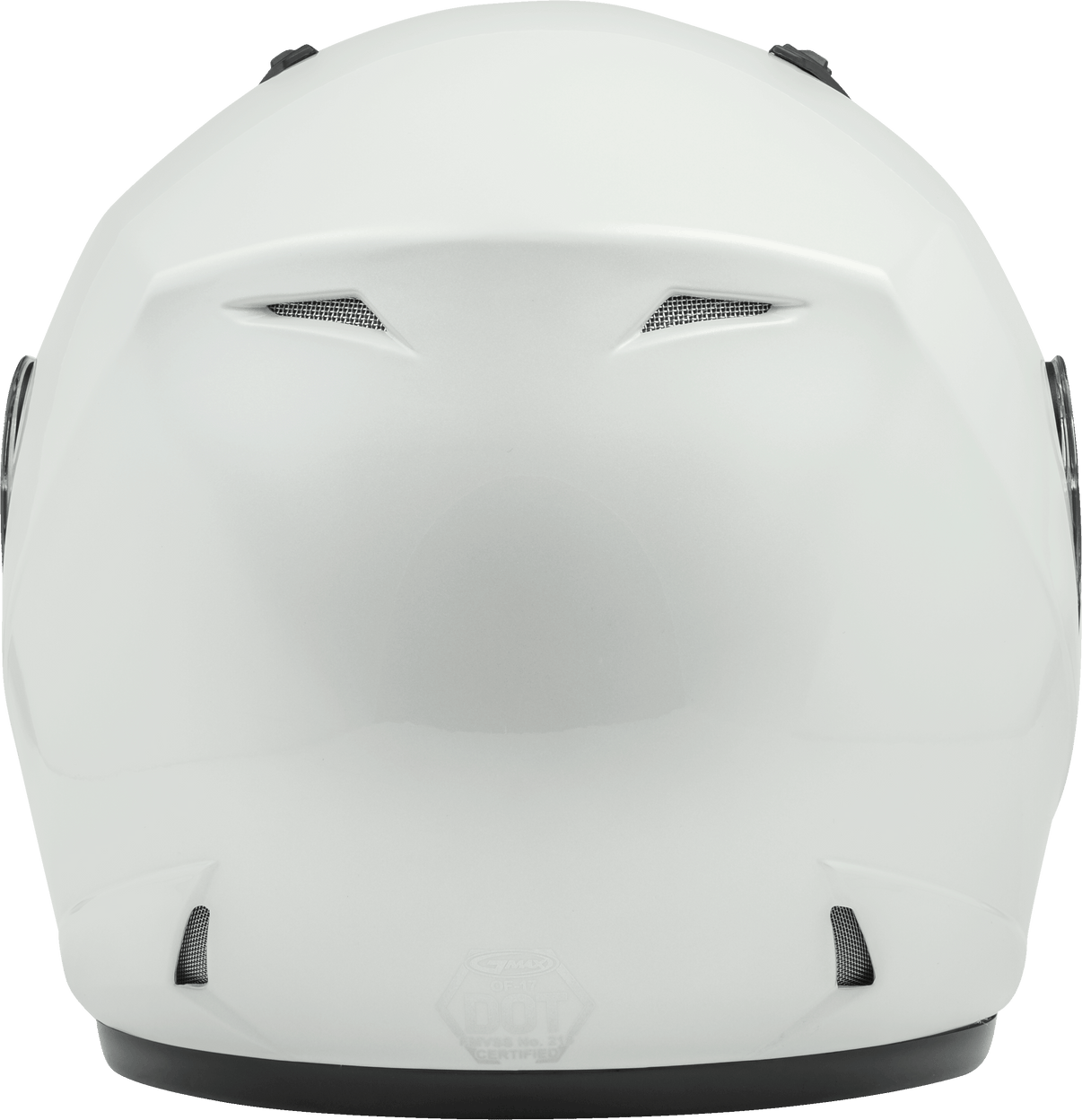Of 17 Open Face Helmet Pearl White Lg