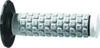 ProTaper Pillow Top Large Flange ATV Grips - Black/Gray/White
