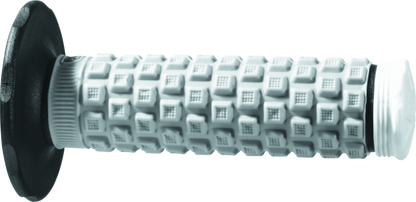 ProTaper Pillow Top Large Flange ATV Grips - Black/Gray/White