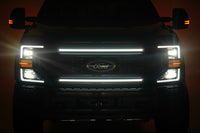 Rough Country | LED Light Kit | Grille Mount | 30 Inch DRL | Ford F-250/F-350 Super Duty (17-22) | 70990A
