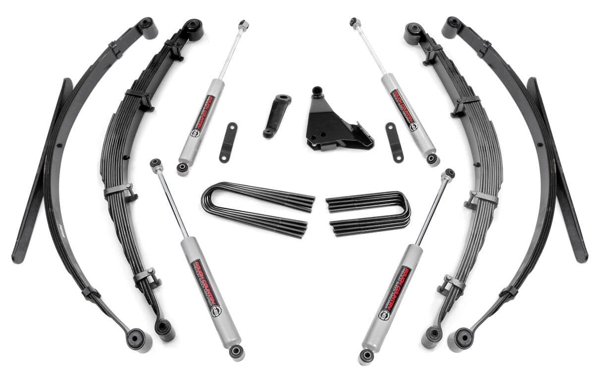 6 Inch Lift Kit | Rear Springs | Ford F-250/F-350 Super Duty 4WD (1999-2004) | 49730