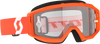 Primal Goggle Orange/White Clear Works