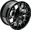QuadBoss Barbwire 14X7 - 5+2 - 4/110 - Milled