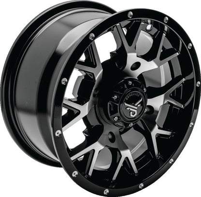 QuadBoss Barbwire 14X7 - 4+3 - 4/156 - Machined