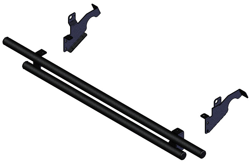 Rear Bumper Black Honda Pioneer 700
