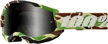 Strata 2 Sand Goggle War Camo Smoke Lens