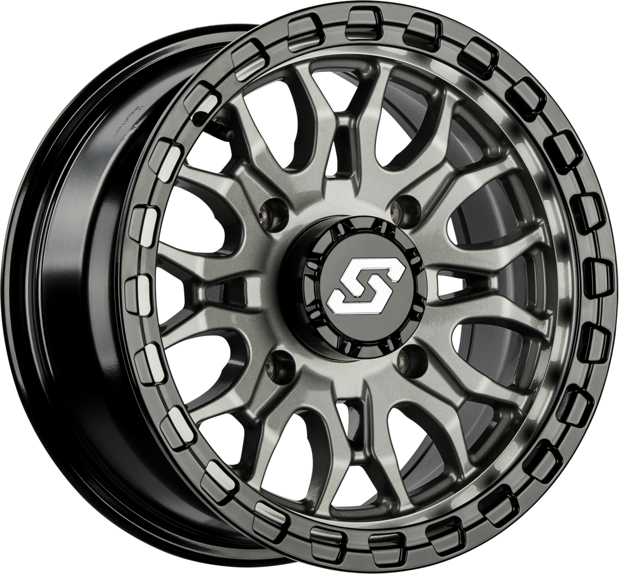 Ignition Wheel 14x7 4/137 +10mm Gunmetal/Blk